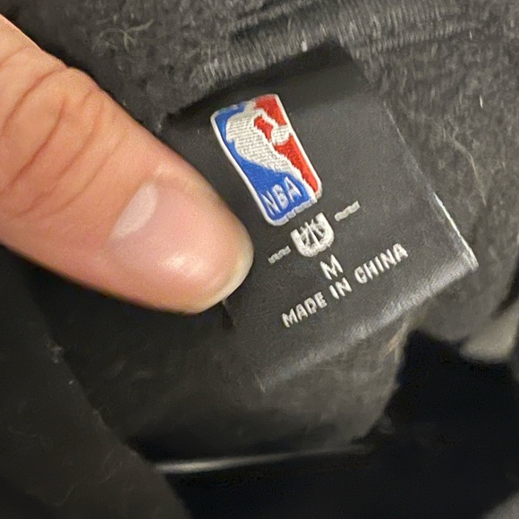 NBA Los Angeles Lakers Black Purple Gray Pullover Crewneck Hoodie - Picture 6 of 7